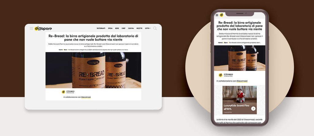 Dissapore parla di noi e di Re-Bread